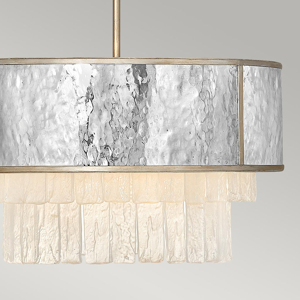 Quintiesse Reverie 4 Light Semi-flush/Pendant in Champagne Gold 