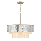 Quintiesse Reverie 8 Light Pendant in Champagne Gold 