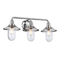 Quintiesse Rigby 3 Light Wall Light Polished Chrome
