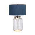 Quintiesse Sola 2 Light Table Lamp - Breton Shade in Polished Nickel