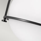Quintiesse Somerset Flush in Black with Opal Shade
