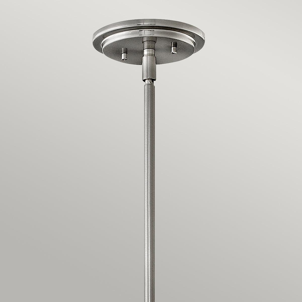 Quintiesse Somerset Medium Pendant in Brushed Nickel with Opal Shade