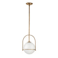 Quintiesse Somerset Medium Pendant in Heritage Brass