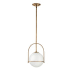 Quintiesse Somerset Medium Pendant in Heritage Brass