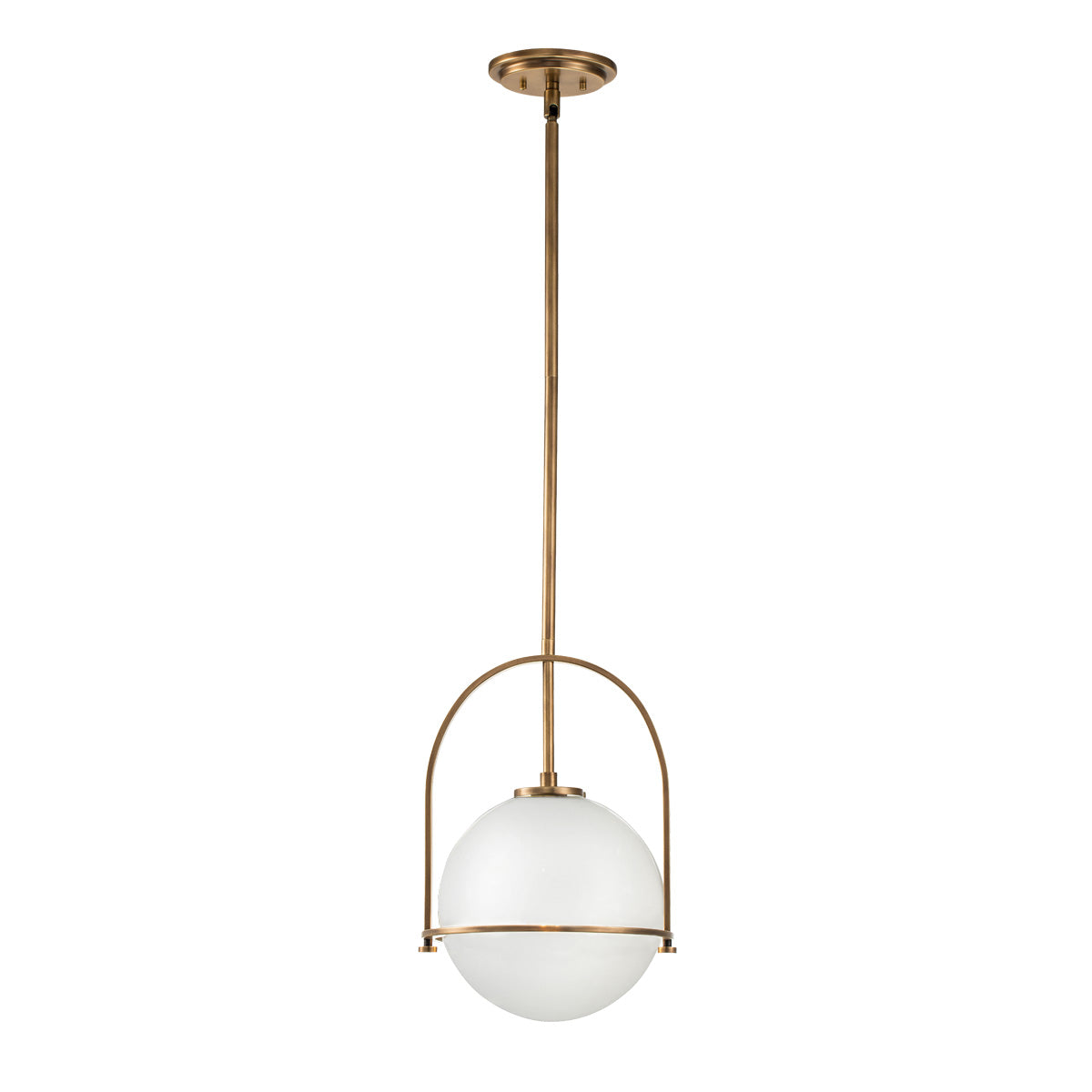 Quintiesse Somerset Medium Pendant in Heritage Brass