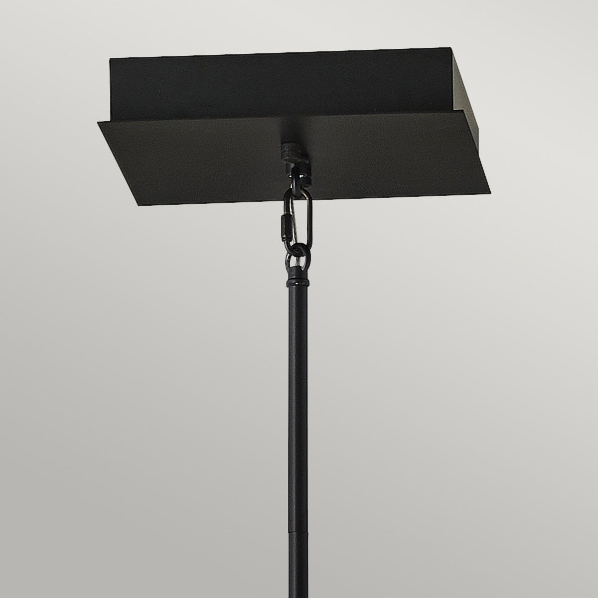 Quintiesse Styx LED Pendant in Black & Gilded Gold