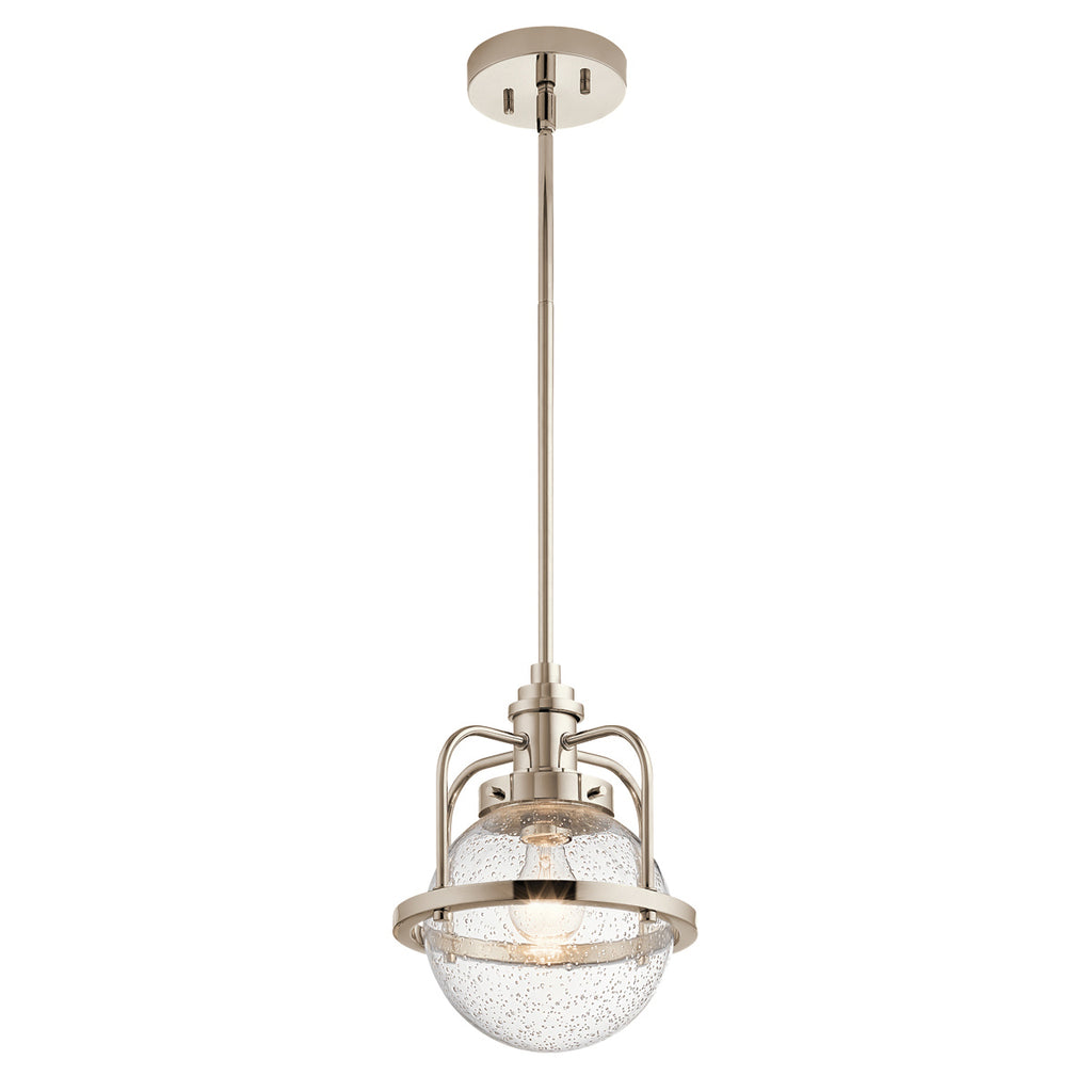 Quintiesse Triocent Bathroom Pendant/ Semi-Flush in Polished Nickel
