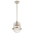 Quintiesse Triocent Bathroom Pendant/ Semi-Flush in Polished Nickel