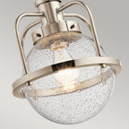 Quintiesse Triocent Bathroom Pendant/ Semi-Flush in Polished Nickel
