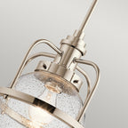 Quintiesse Triocent Bathroom Pendant/ Semi-Flush in Polished Nickel