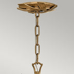 Quintiesse Vida 6 Light Chandelier Burnished Gold