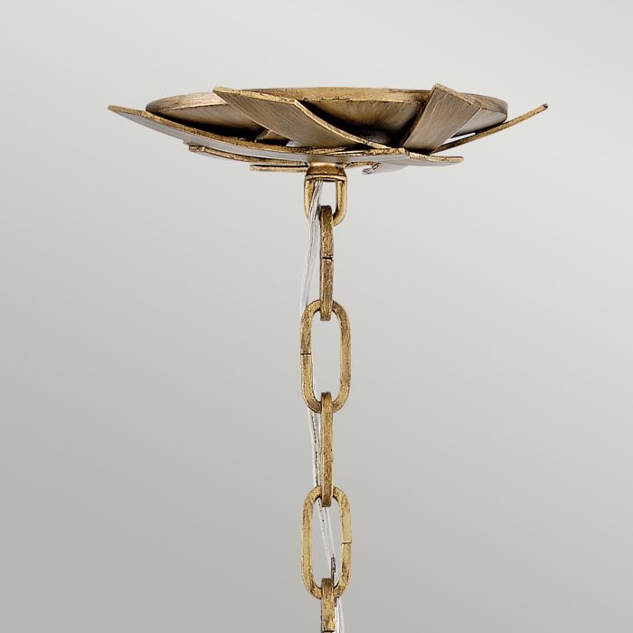 Quintiesse Vida Large 13 Light Pendant Light Burnished Gold
