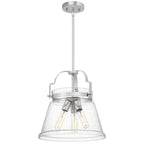 Quintiesse Wimberley 3 Light Pendant in Polished Chrome