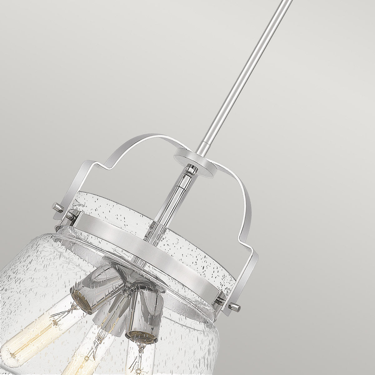 Quintiesse Wimberley 3 Light Pendant in Polished Chrome