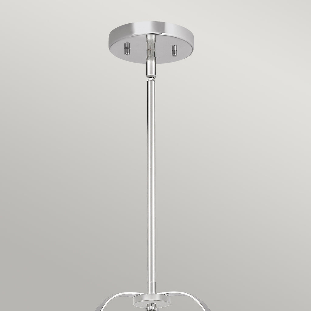 Quintiesse Wimberley 3 Light Pendant in Polished Chrome
