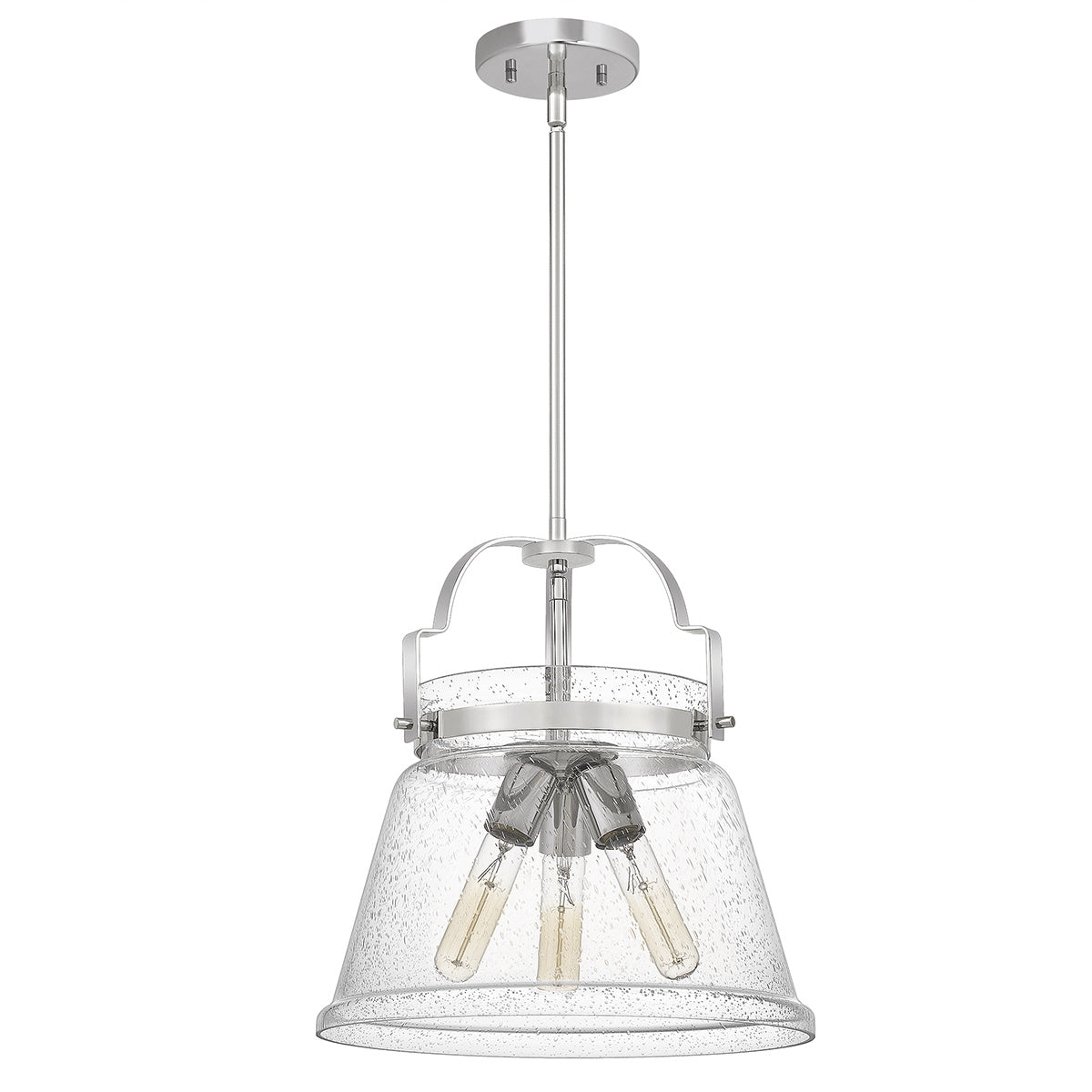 Quintiesse Wimberley 3 Light Pendant in Polished Chrome