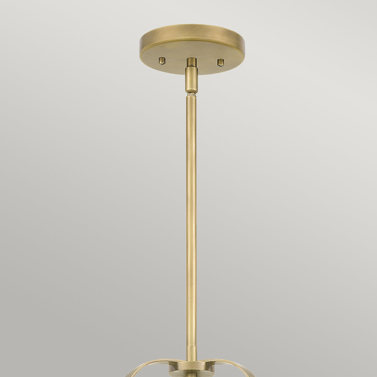 Quintiesse Wimberley 3 Light Pendant in Weathered Brass