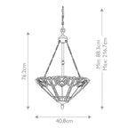 Quoizel Cambridge Pendant Light in Vintage Bronze
