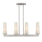 Quoizel Chelsea Loft 4 Light Pendant Light in Brushed Nickel
