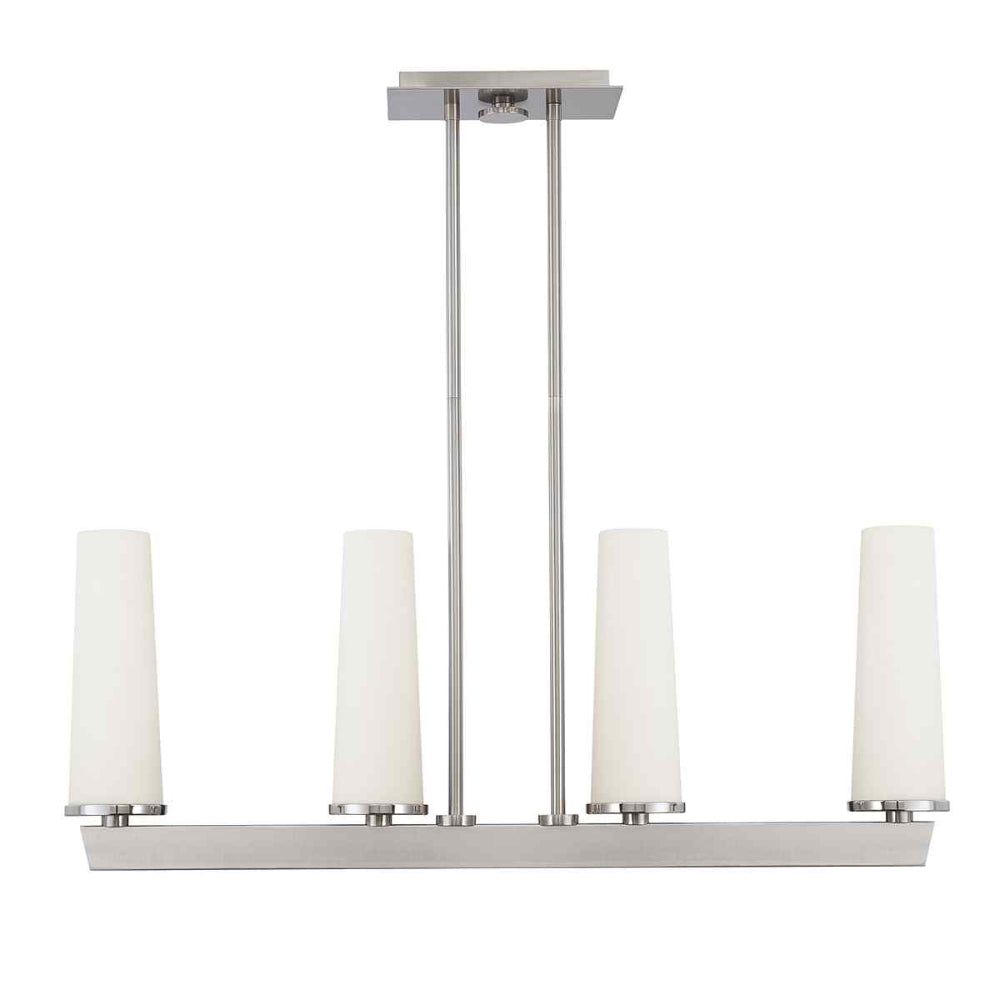 Quoizel Chelsea Loft 4 Light Pendant Light in Brushed Nickel