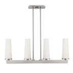 Quoizel Chelsea Loft 4 Light Pendant Light in Brushed Nickel