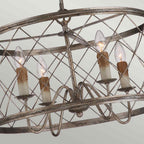 Quoizel Dury 4 Light Pendant Chandelier Century Silver Leaf QZ-DURY-P