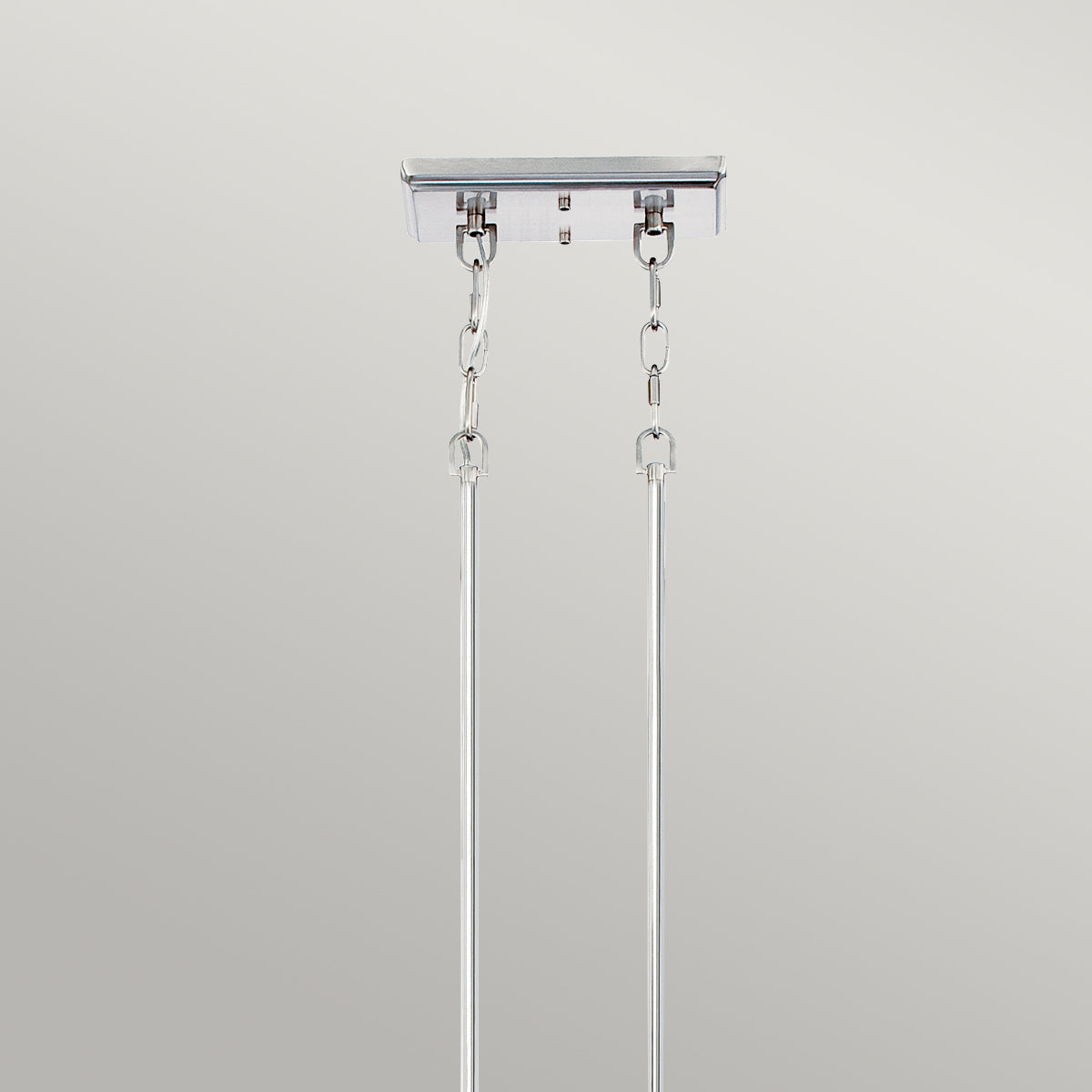 Quoizel Emery 3 Light Bar Pendant Light in Imperial Silver