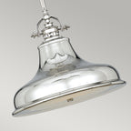 Quoizel Emery Medium Pendant Light in Imperial Silver