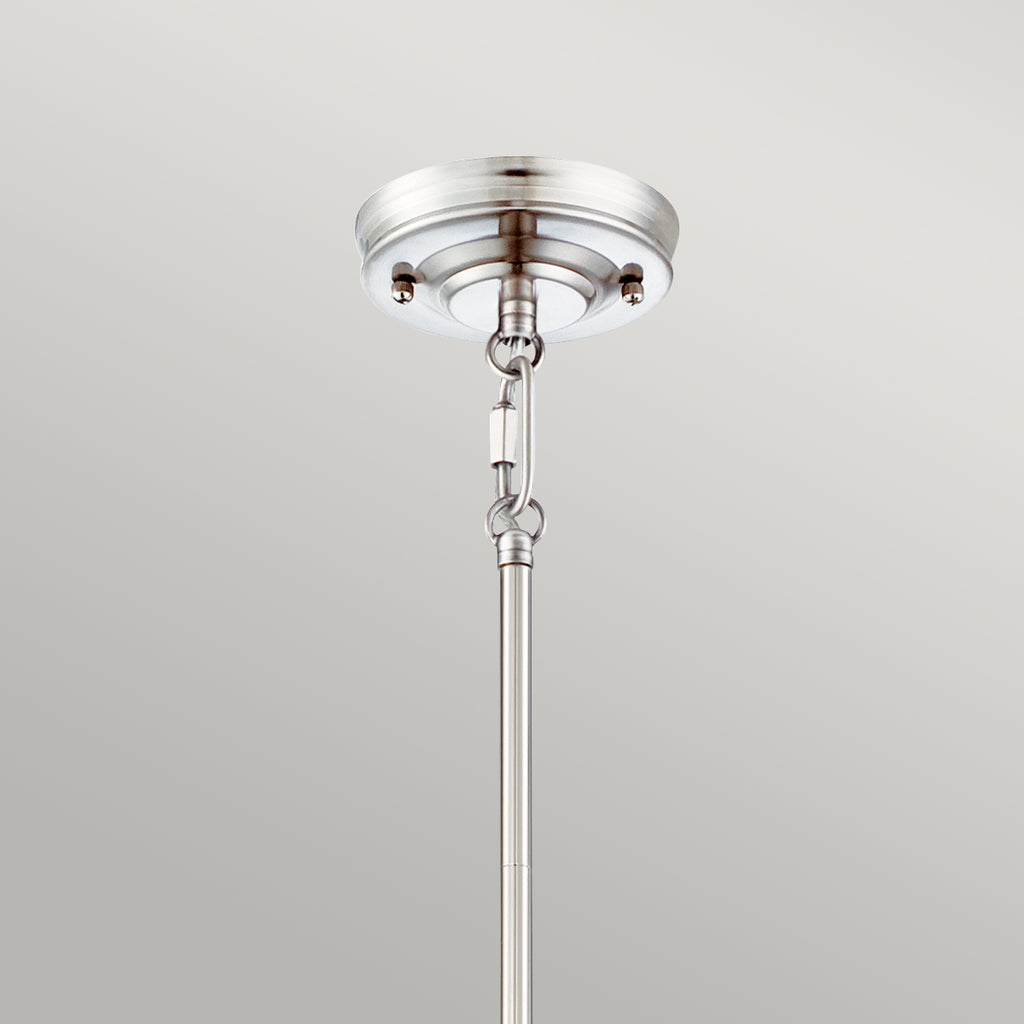 Quoizel Emery Medium Pendant Light in Imperial Silver