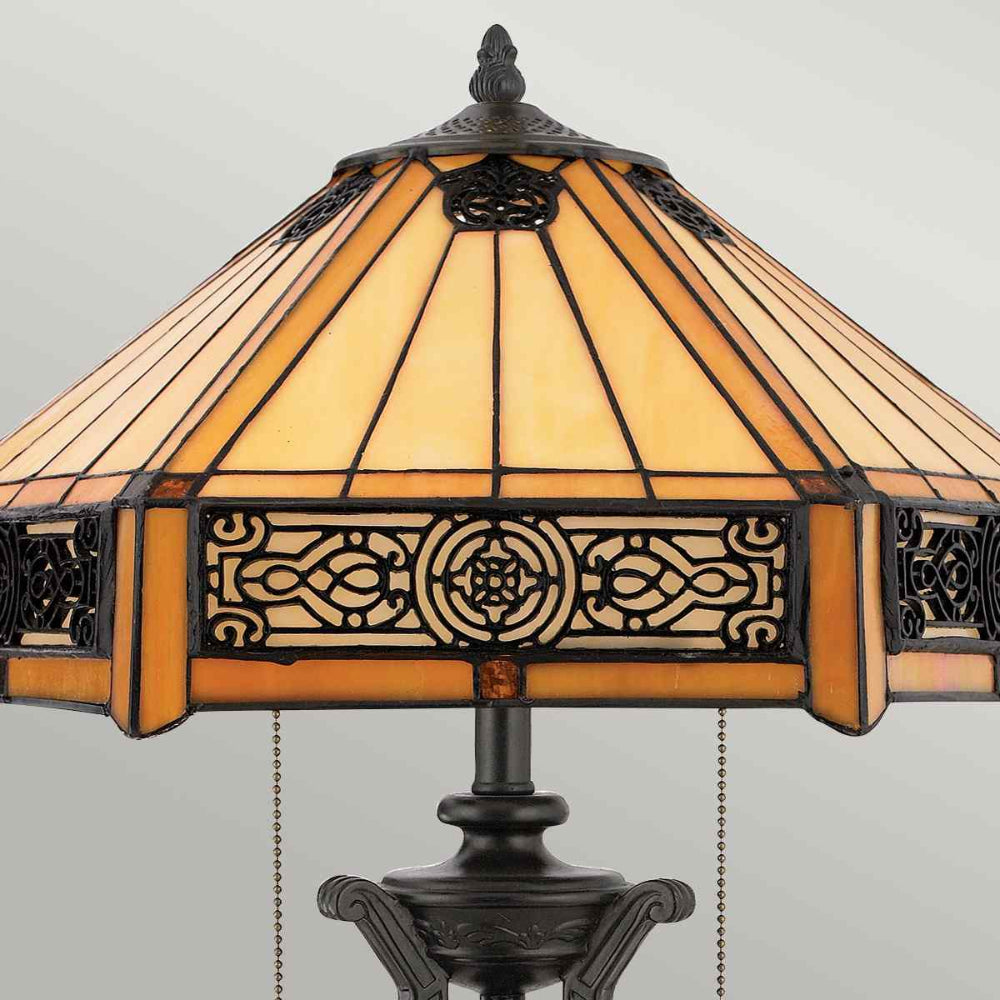 Quoizel Indus Table Lamp in Vintage Bronze