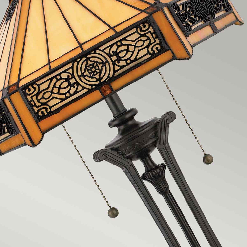 Quoizel Indus Table Lamp in Vintage Bronze
