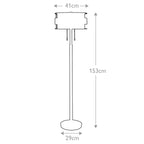 Quoizel Laguna Mosaic Floor Lamp in Renaissance Copper