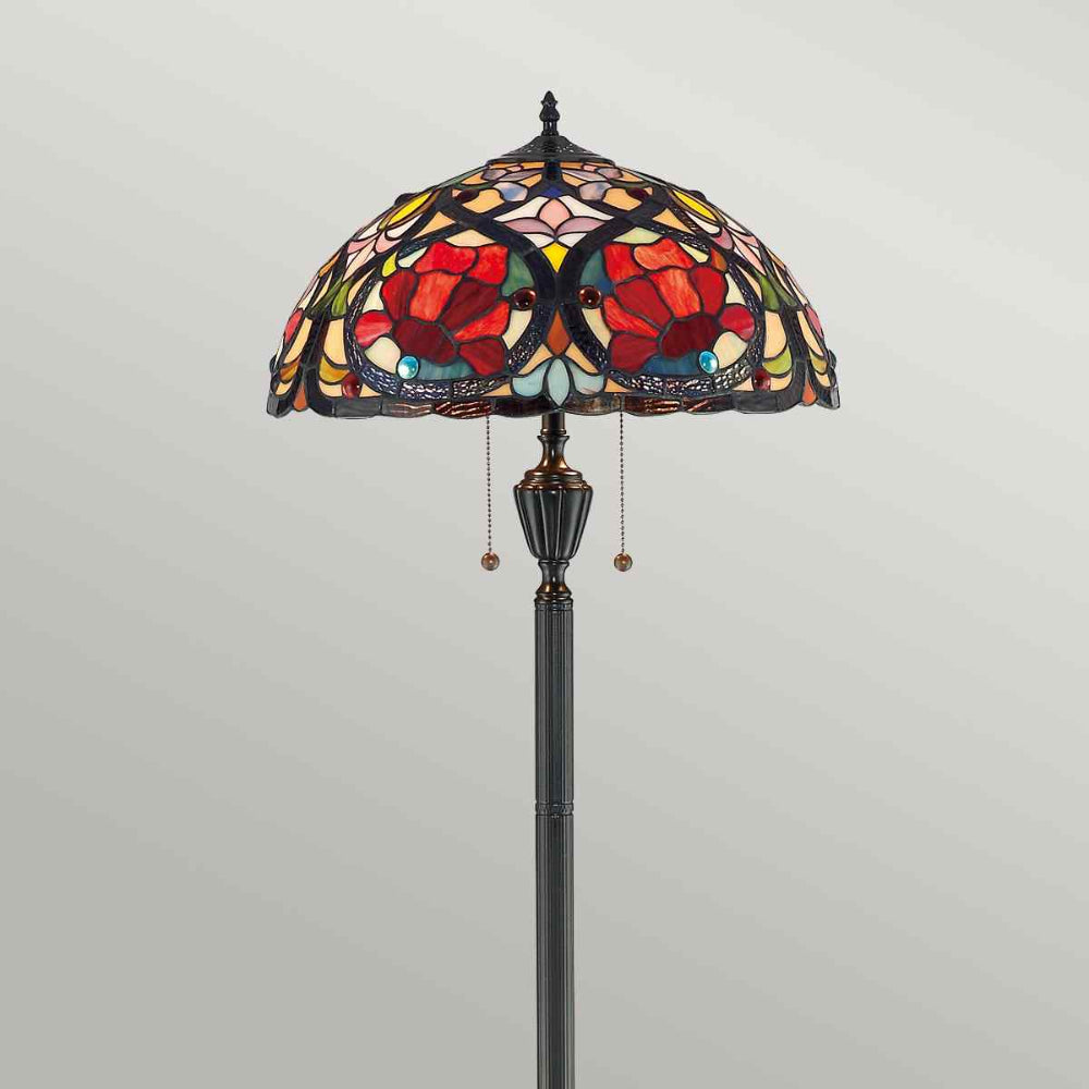 Quoizel Larissa Floor Lamp in Vintage Bronze