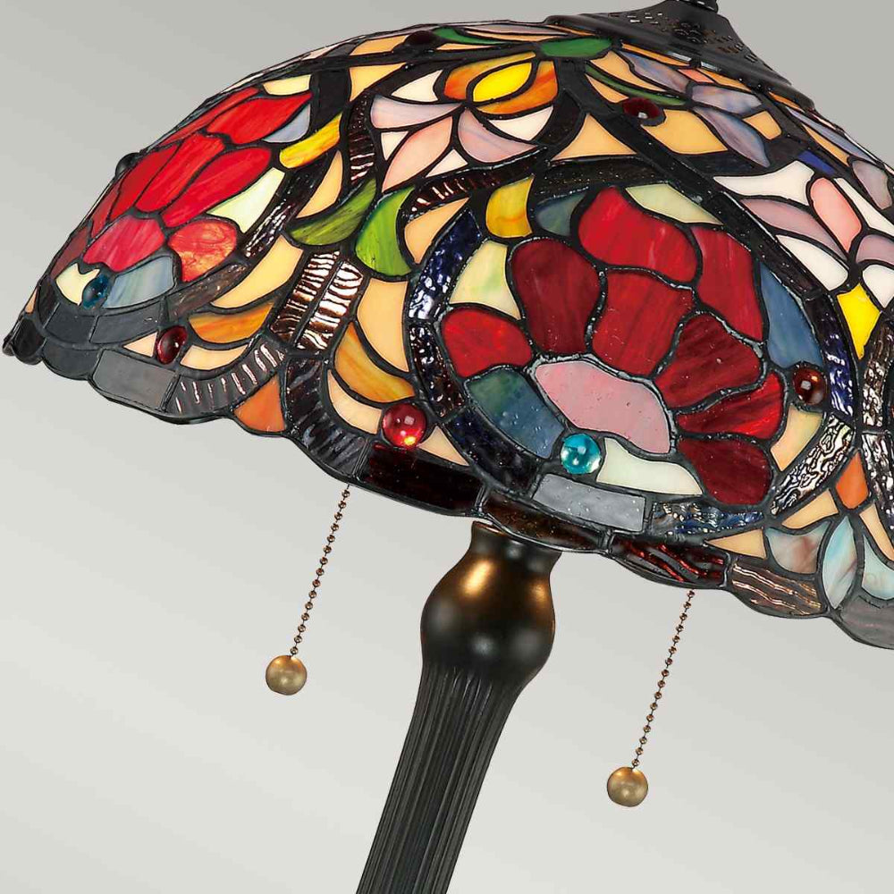 Quoizel Larissa Table Lamp in Vintage Bronze