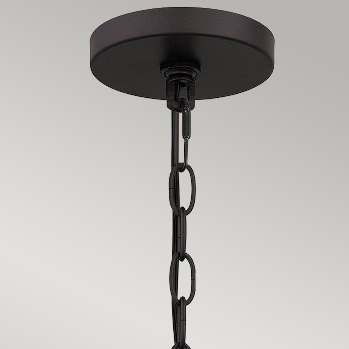 Quoizel Lindendale Pendant Western Bronze Rattan with Clear Shade Inside