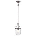 Quoizel Penn Station 1 Light Mini Pendant Western Bronze QZ-PENN-STATION-S-WT