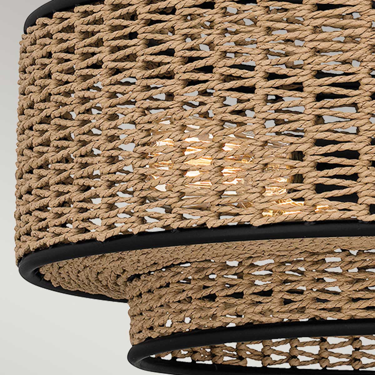 Quoizel Teton 5 Light Pendant Matte Black