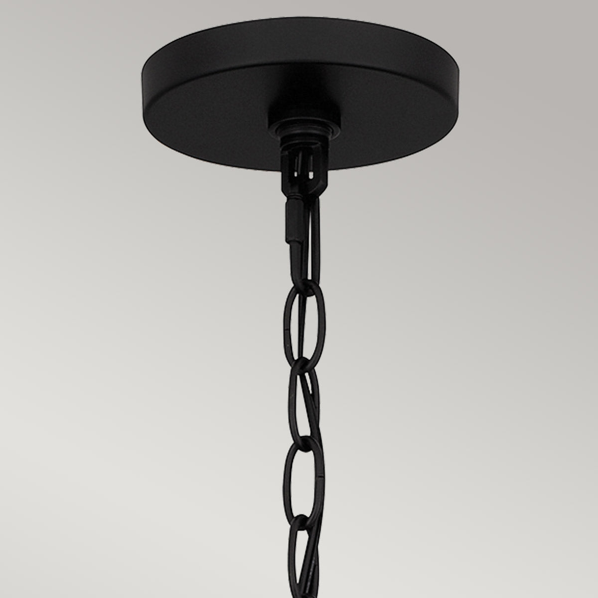 Quoizel Teton 5 Light Pendant Matte Black