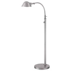 Quoizel Thompson LED Floor Lamp in Brushed Nickel QZ-THOMPSON-FLBN