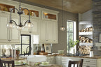 Quoizel Trilogy 3 Light Pendant Light in Old Bronze