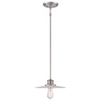 Quoizel Admiral 1 Light Mini Pendant Antique Nickel QZ-ADMIRAL-P-AN