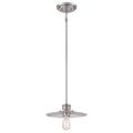 Quoizel Admiral 1 Light Mini Pendant Antique Nickel QZ-ADMIRAL-P-AN