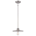 Quoizel Admiral 1 Light Mini Pendant Antique Nickel QZ-ADMIRAL-P-AN