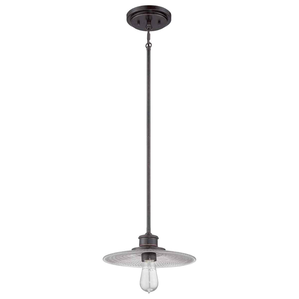 Quoizel Admiral 1 Light Mini Pendant Imperial Bronze QZ-ADMIRAL-P-IB