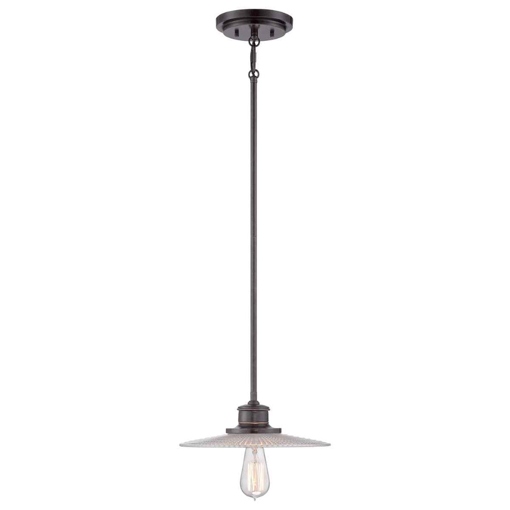 Quoizel Admiral 1 Light Mini Pendant Imperial Bronze QZ-ADMIRAL-P-IB
