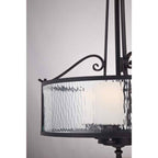 Quoizel Adonis 3 Light Pendant Light in Dark Cherry