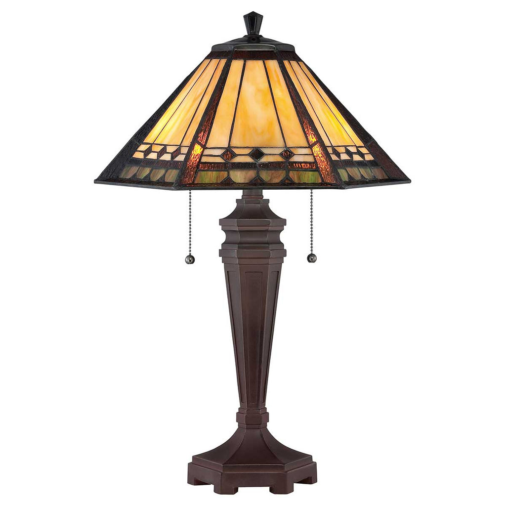 Quoizel Tiffany Arden Table Lamp Bronze Patina QZ/ARDEN/TL
