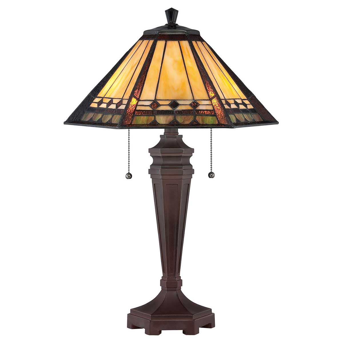 Quoizel Tiffany Arden Table Lamp Bronze Patina QZ/ARDEN/TL