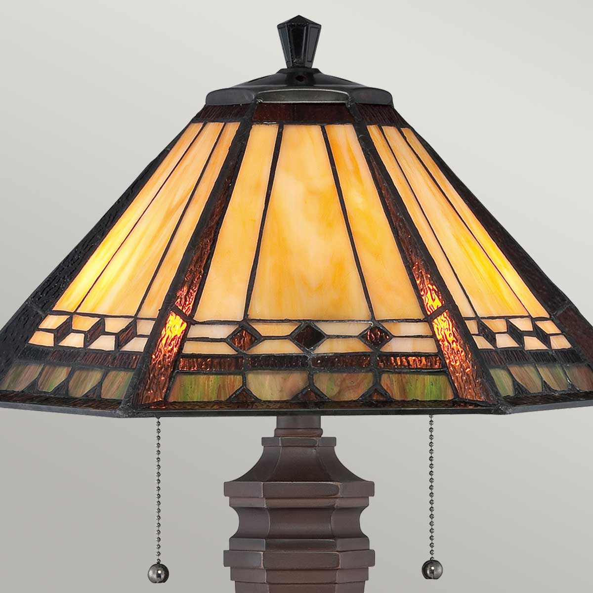Quoizel Tiffany Arden Table Lamp Bronze Patina QZ/ARDEN/TL