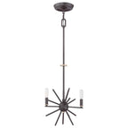 Quoizel Carnegie 3 Light Chandelier Western Bronze QZ-CARNEGIE3